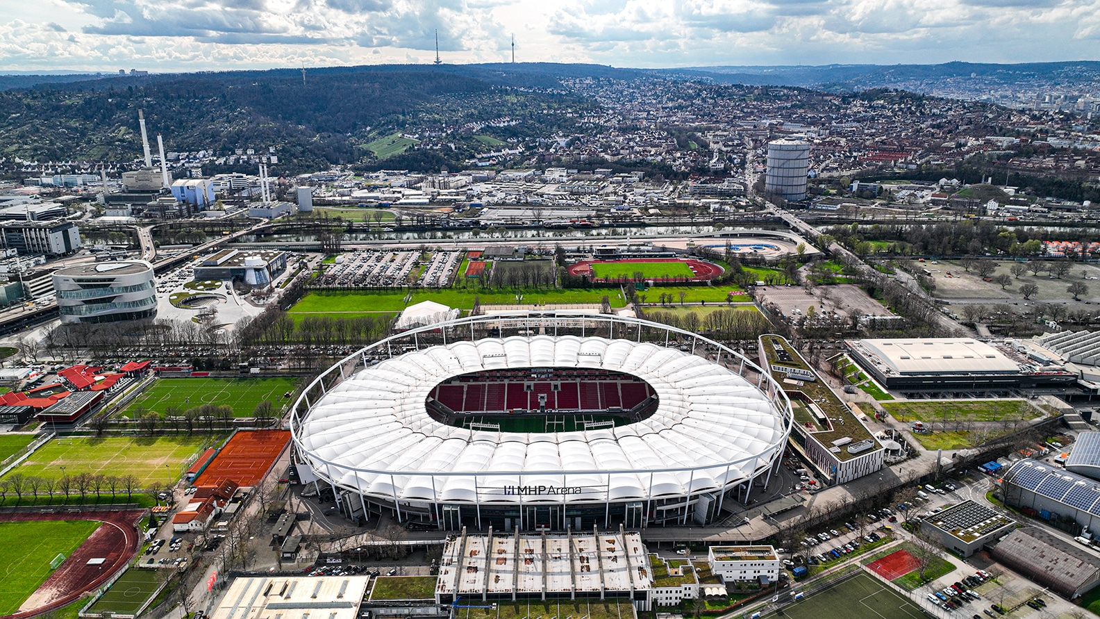 MHP Arena Stuttgart Medientechnik von AVEO